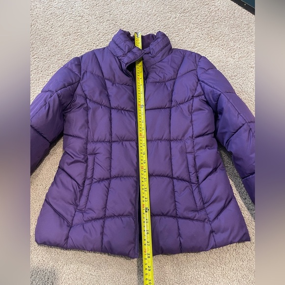 FADED GLORY Fleece Purple Puffer Winter Jacket - Picture 6 of 10